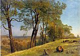 Albert Bierstadt Landscape Rockland County California painting